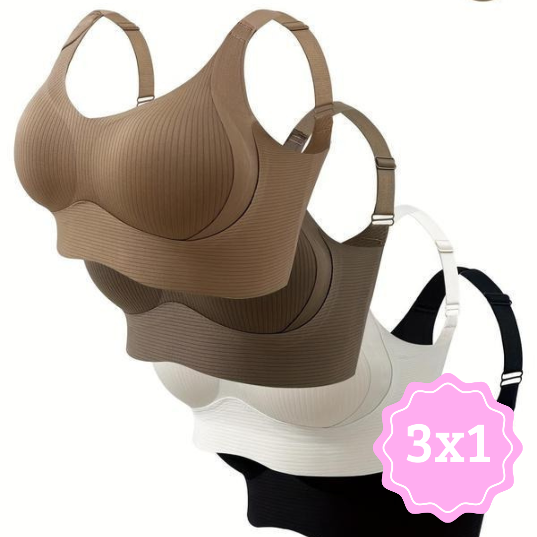 Sujetador Confort Invisible y Funcional 3x1