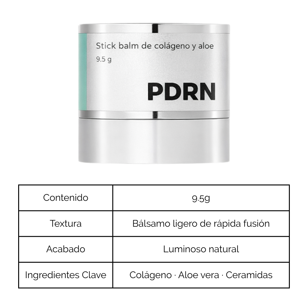 PDRN: Bálsamo en barra de colágeno y aloe