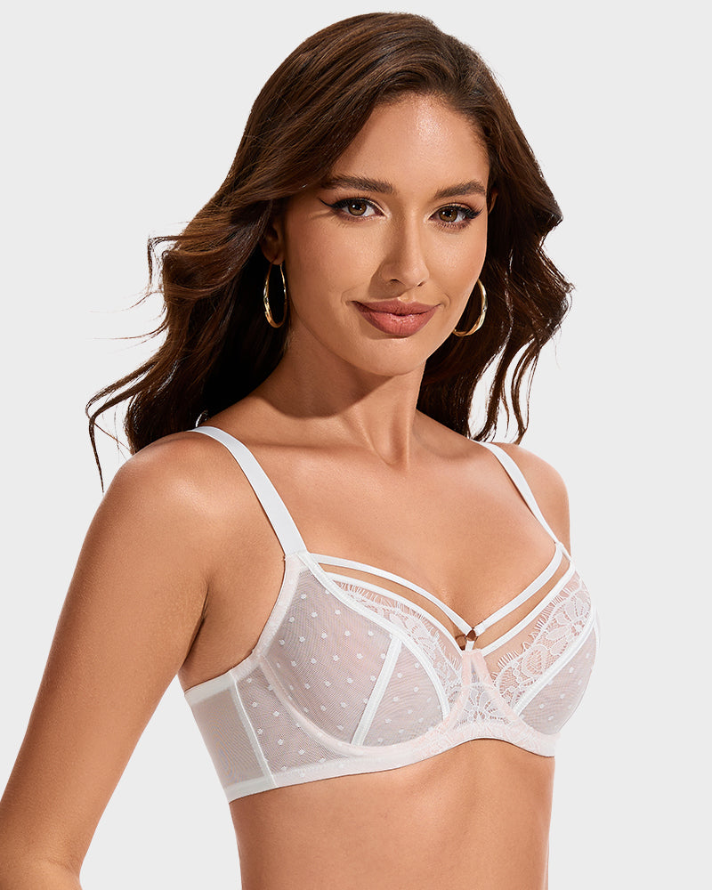 Sujetador Minimizer de Encaje 2X1