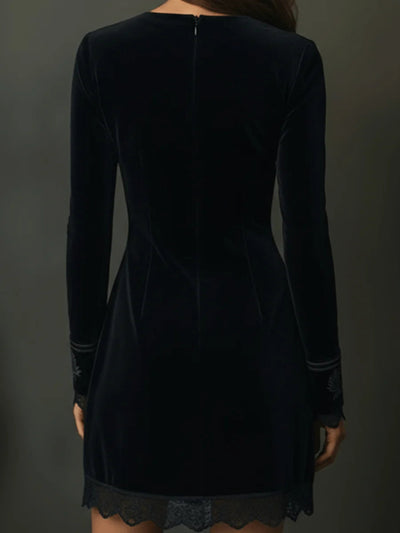 Vestido Midi Terciopelo Zabas