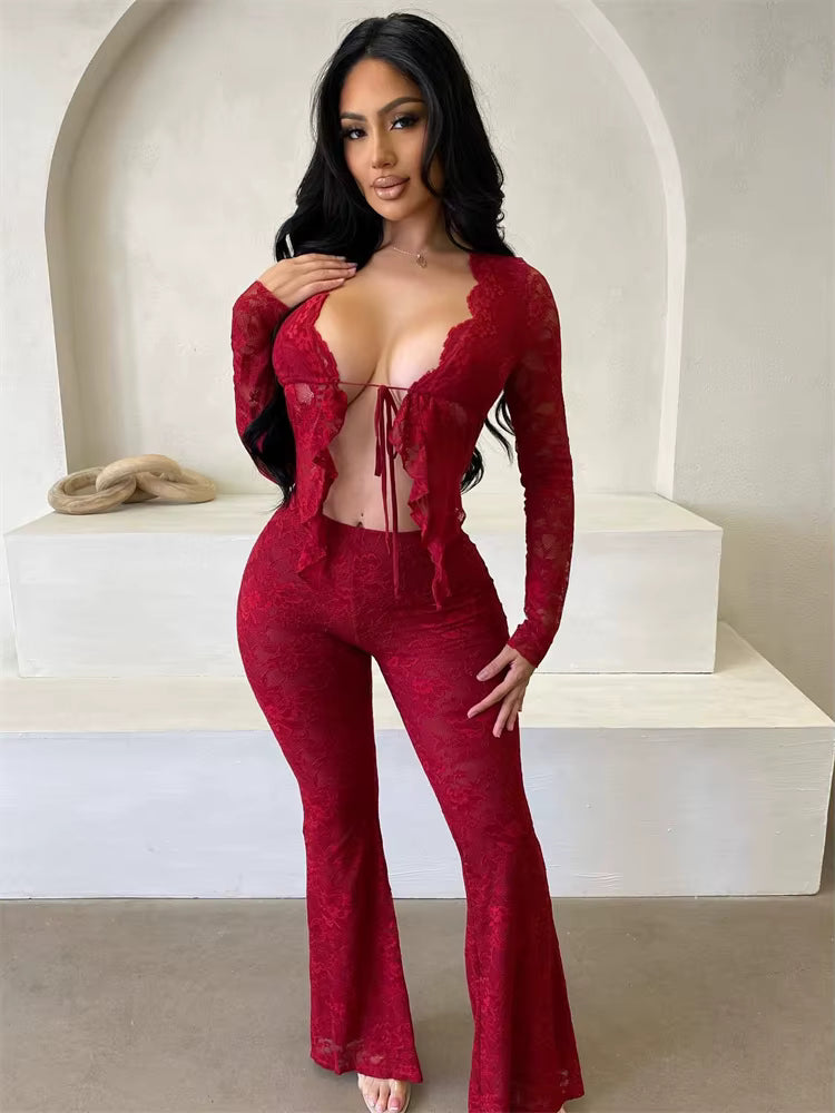Conjunto De Encaje Sweet