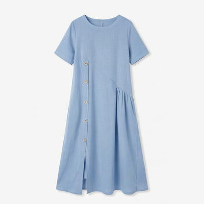 Vestido Midi Asimétrico  Maka
