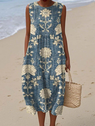 Vestido Estampado Holgado Milufer