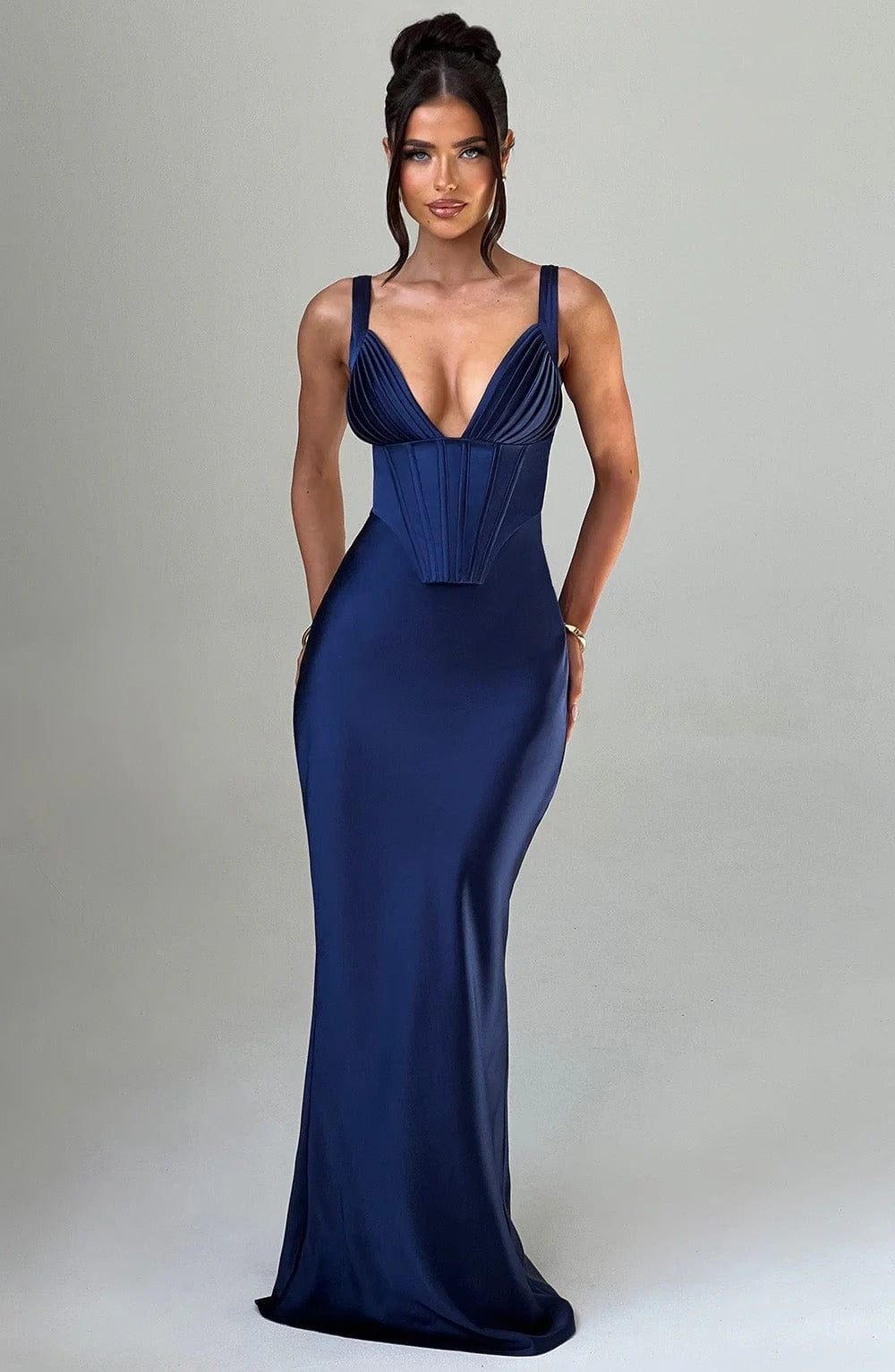 Vestido Satinado Glan