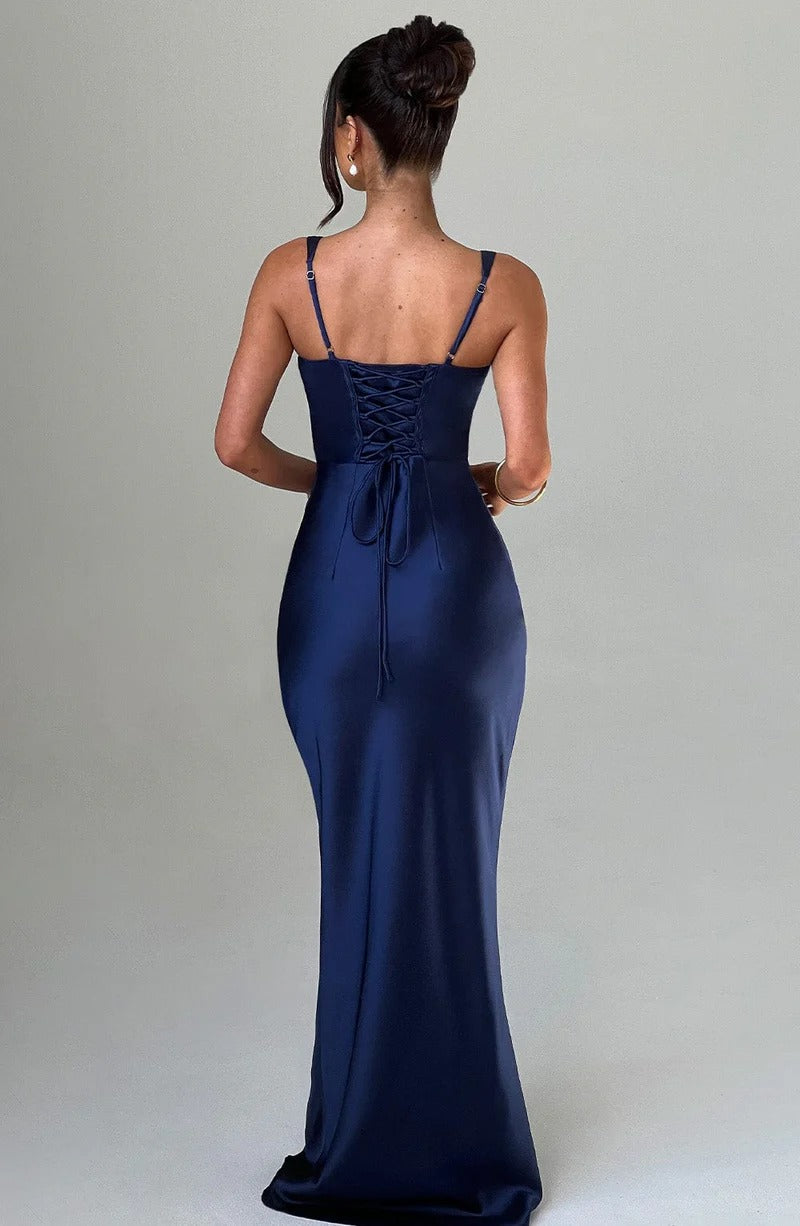 Vestido Satinado Glan