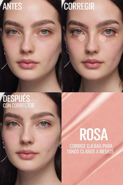 Corrector de acabado natural