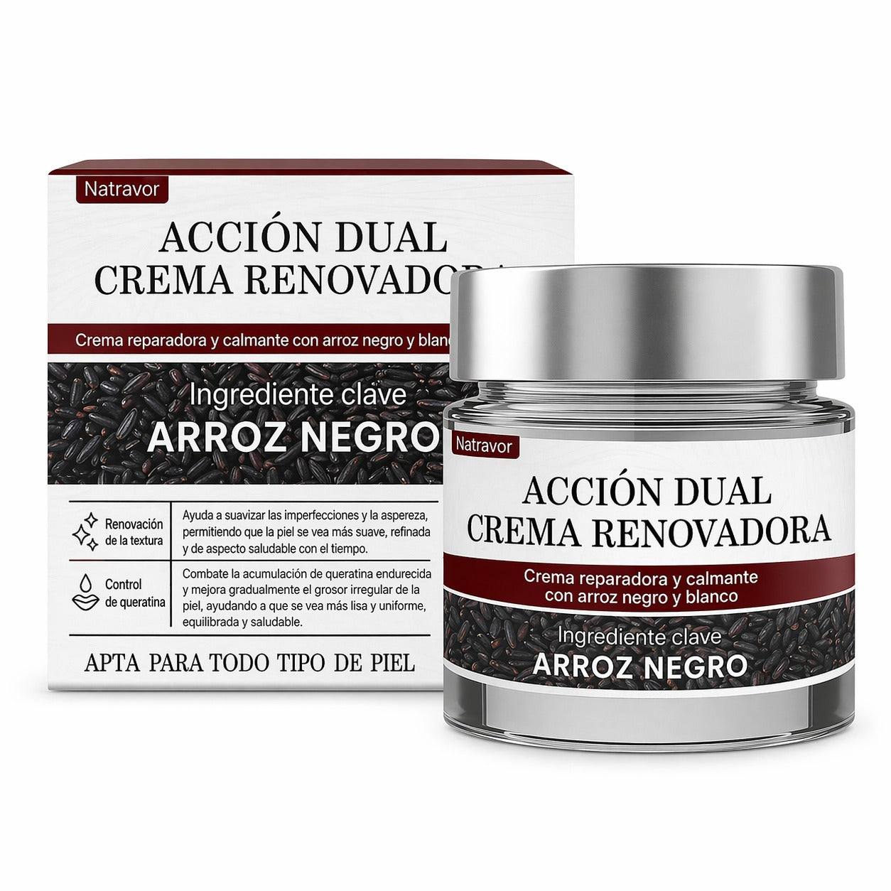Crema Keraerase Dual-Action