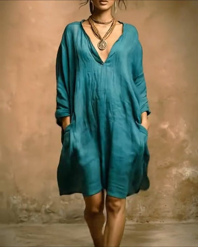 Vestido Holgado Vanguardista Laurel