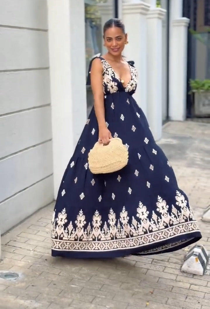 Maxi Vestido Esencia Marrakech
