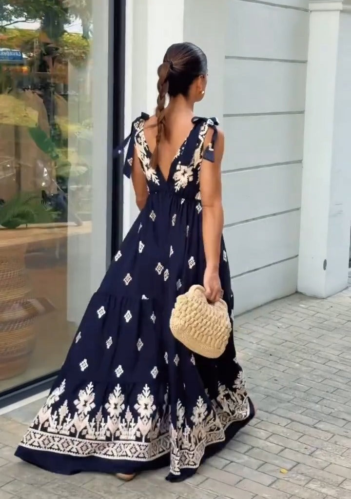 Maxi Vestido Esencia Marrakech