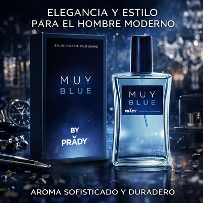 Perfume Muy Blue Para Hombres