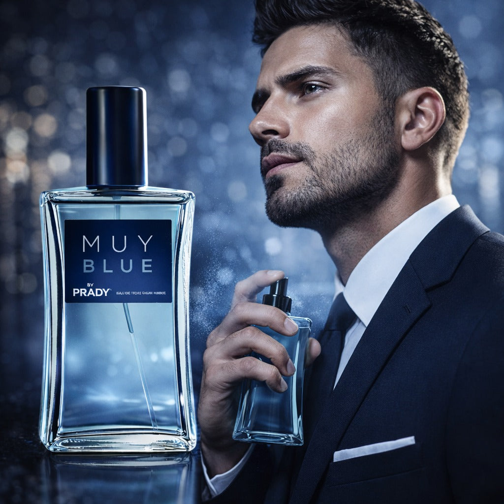 Perfume Muy Blue Para Hombres