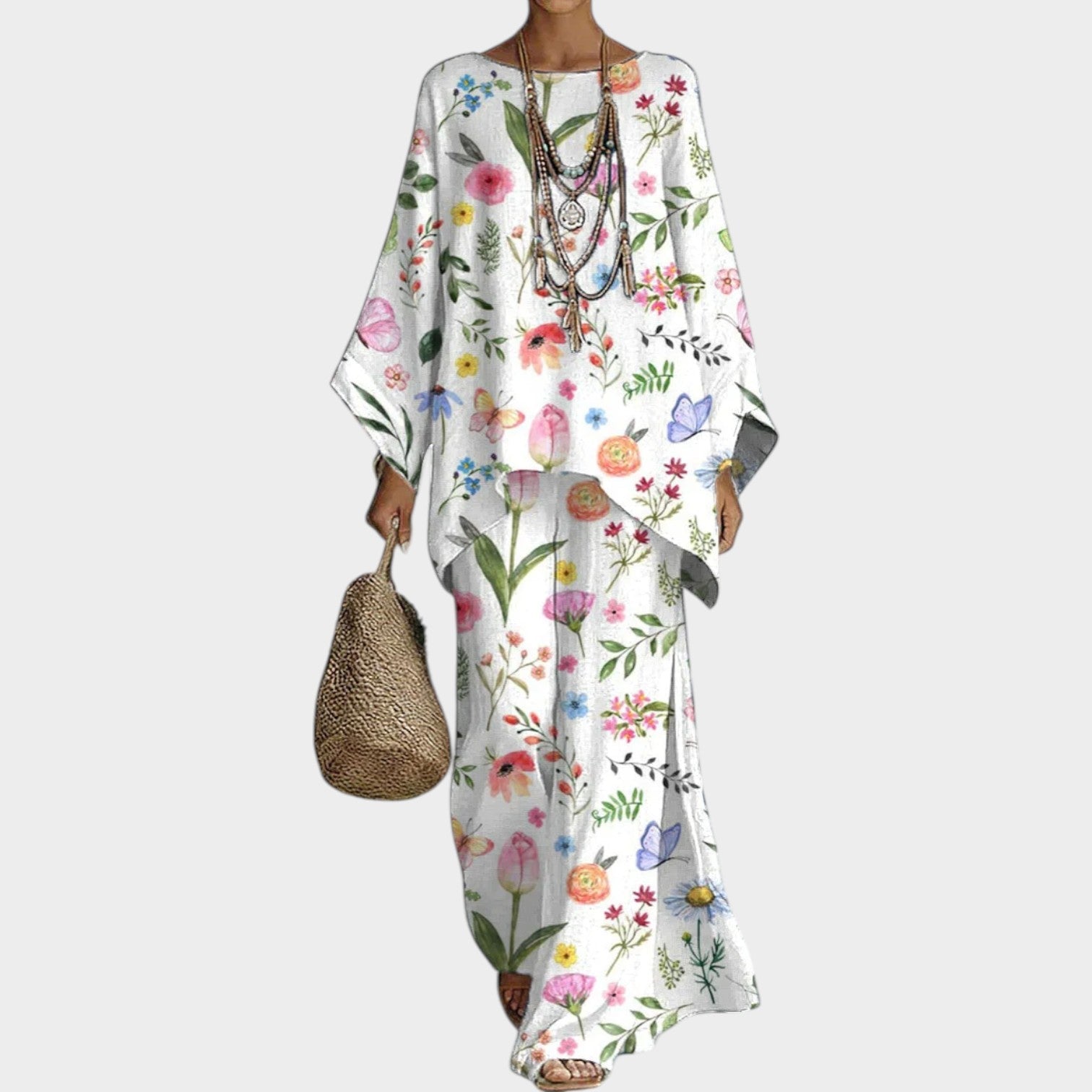 Conjunto Boho Floral Silvestre