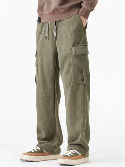 Pantalones cargo de pana Scott