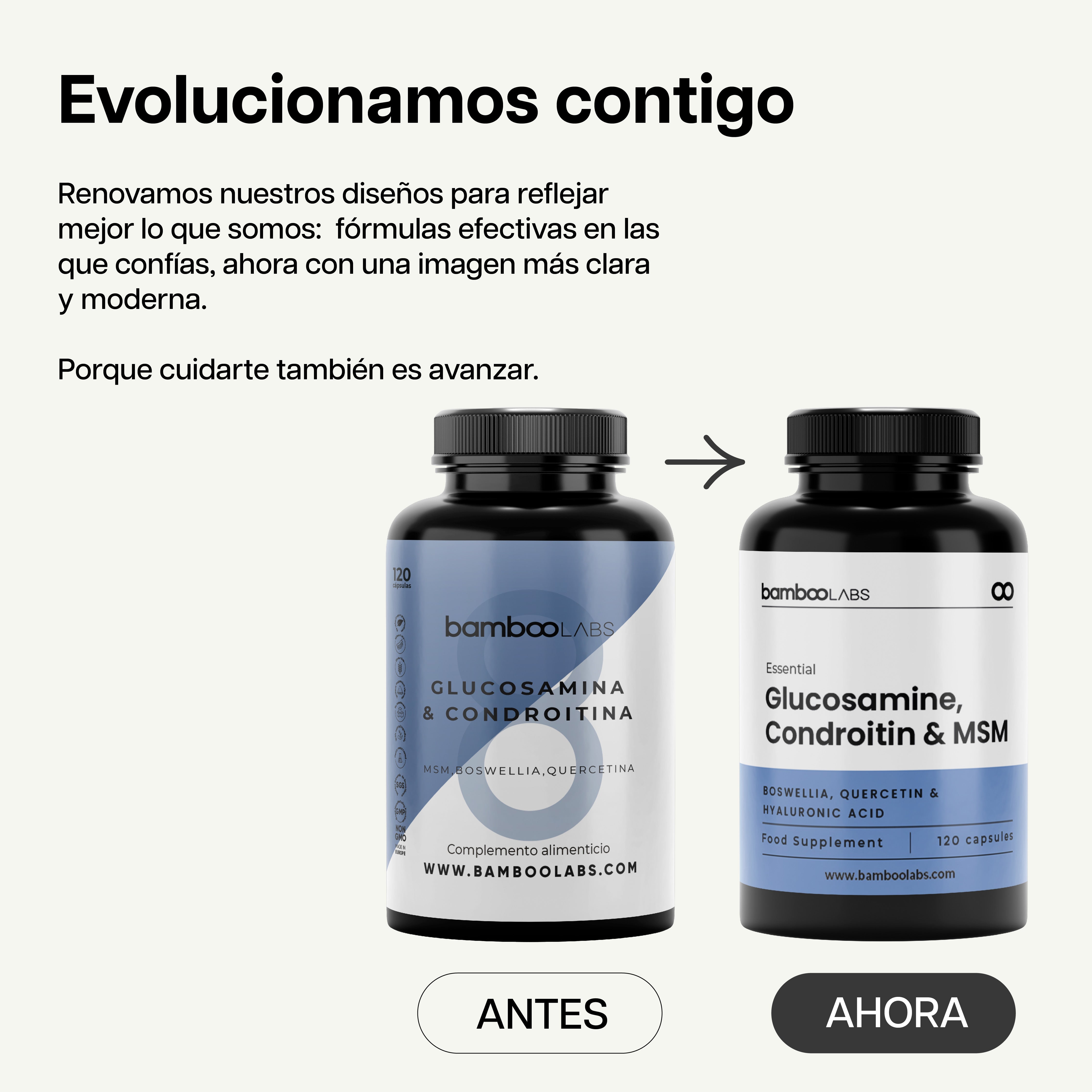Glucosamina y Condroitina/ bienestar y salud articular