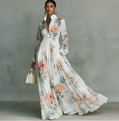 Vestido Camisero Rose Garden