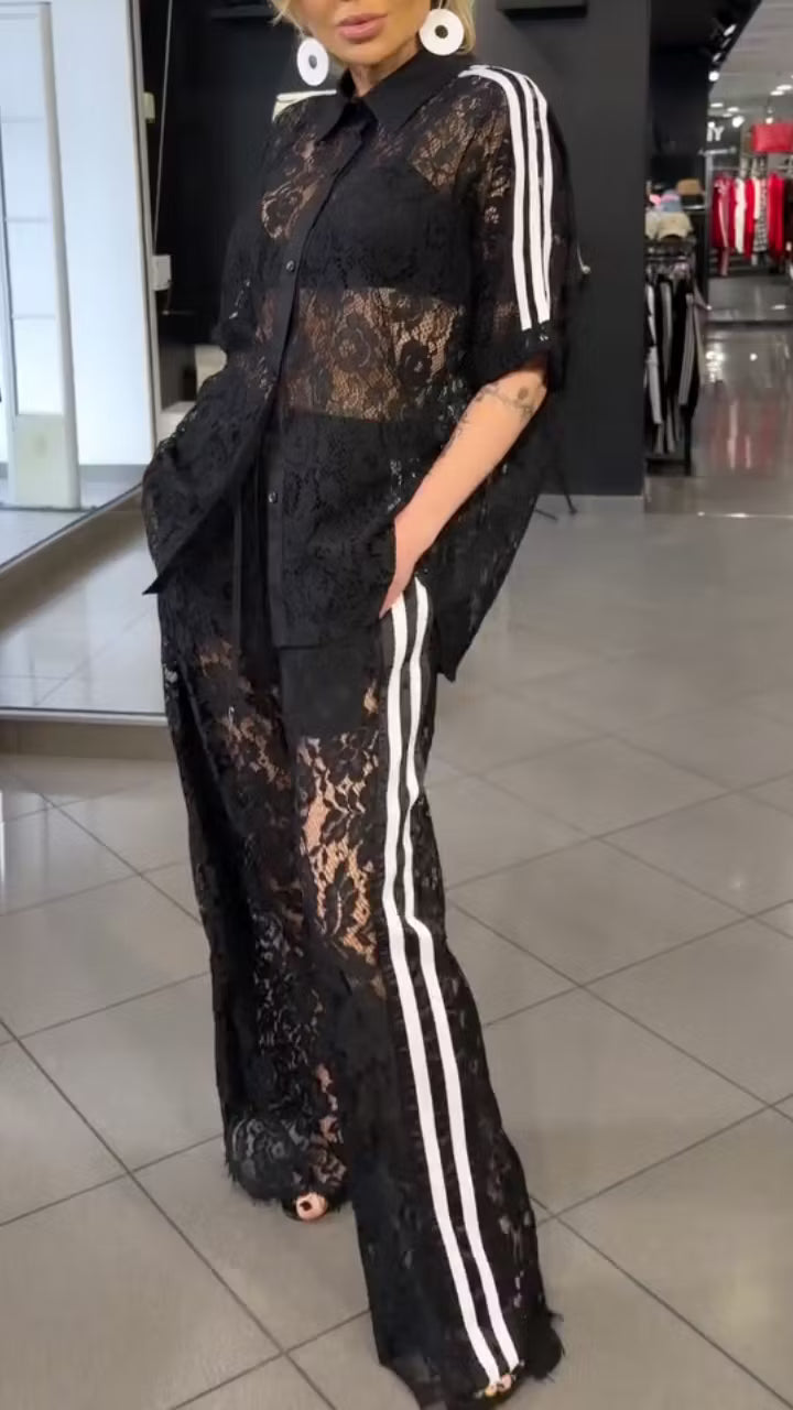 Conjunto Chic Black Lace