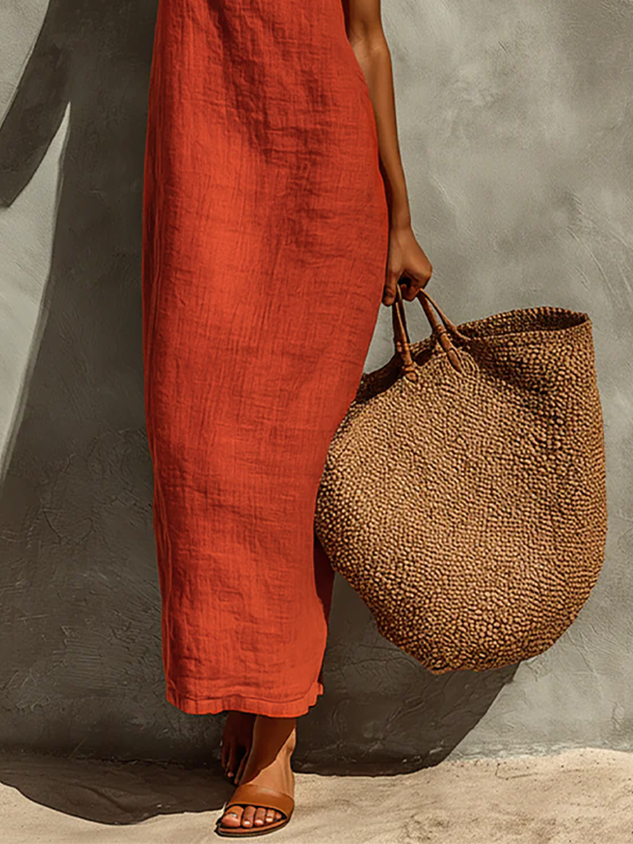Vestido Sunset Terracotta