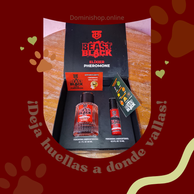 Perfume de Feromonas Beast Black Masculino