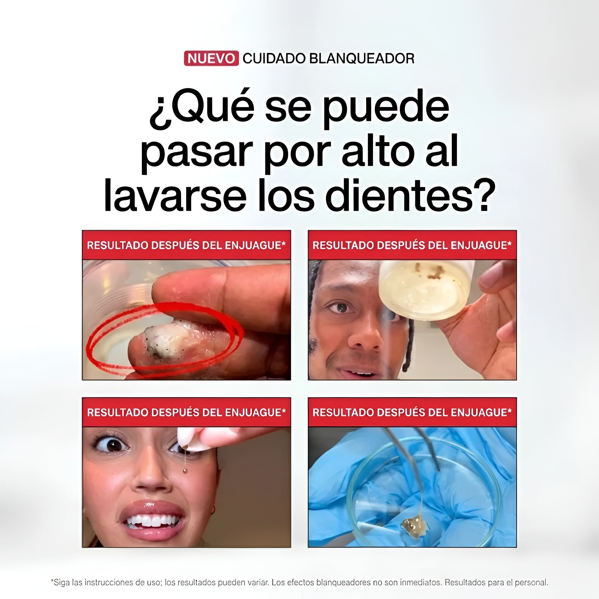 Enjuague Bucal Blanqueador iD Whitening 3X1