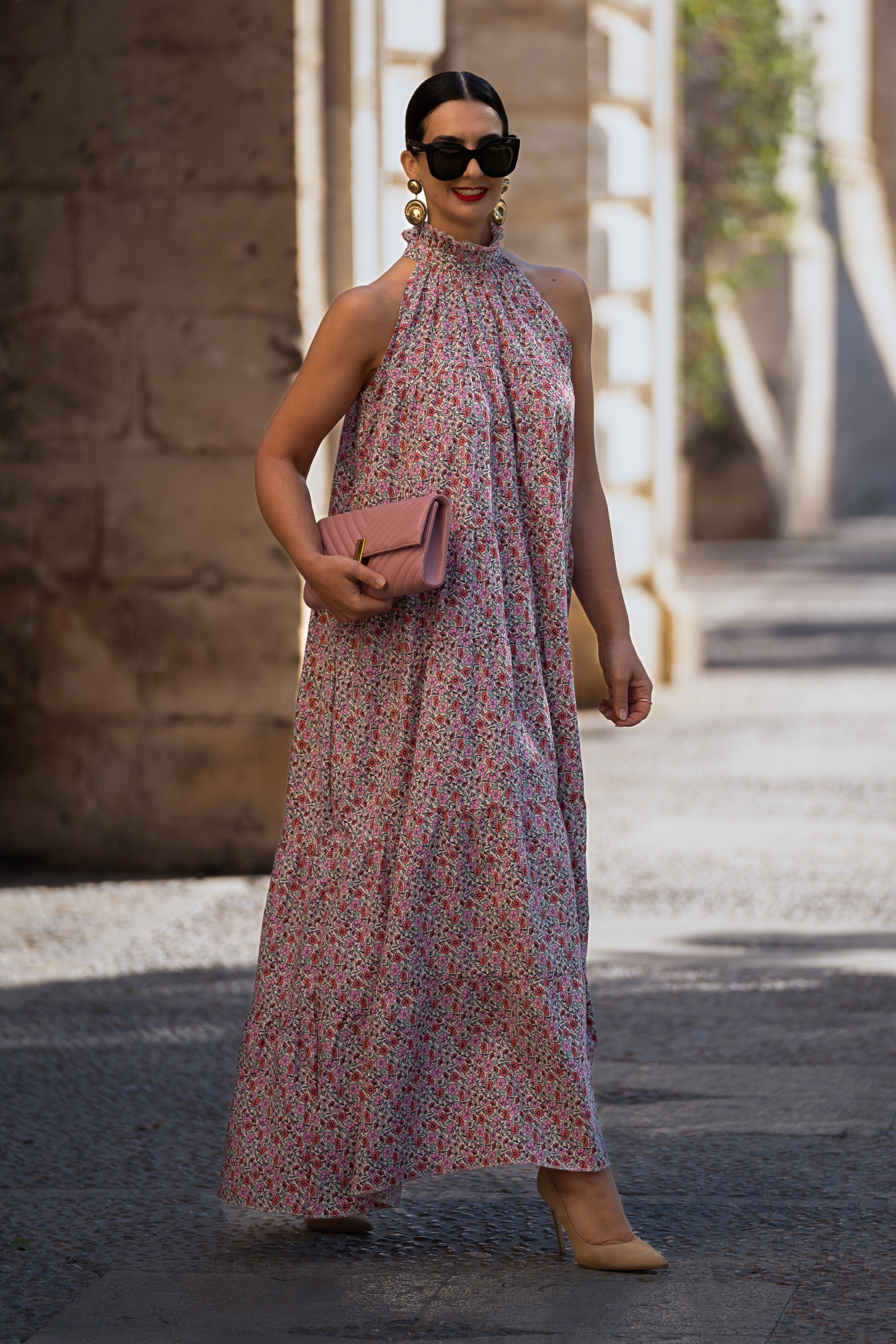 Maxi Vestido Estampado Dilara