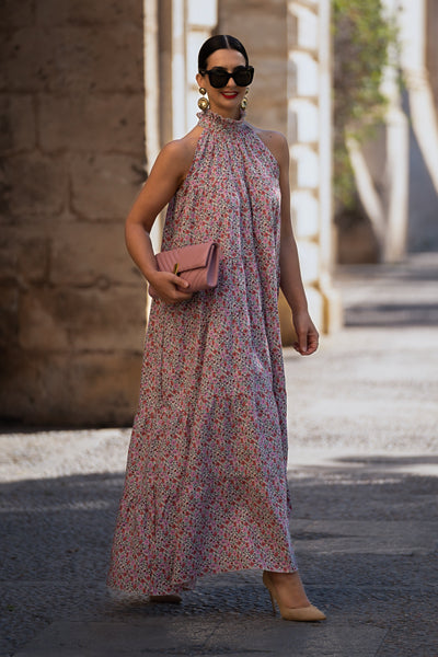 Maxi Vestido Estampado Dilara