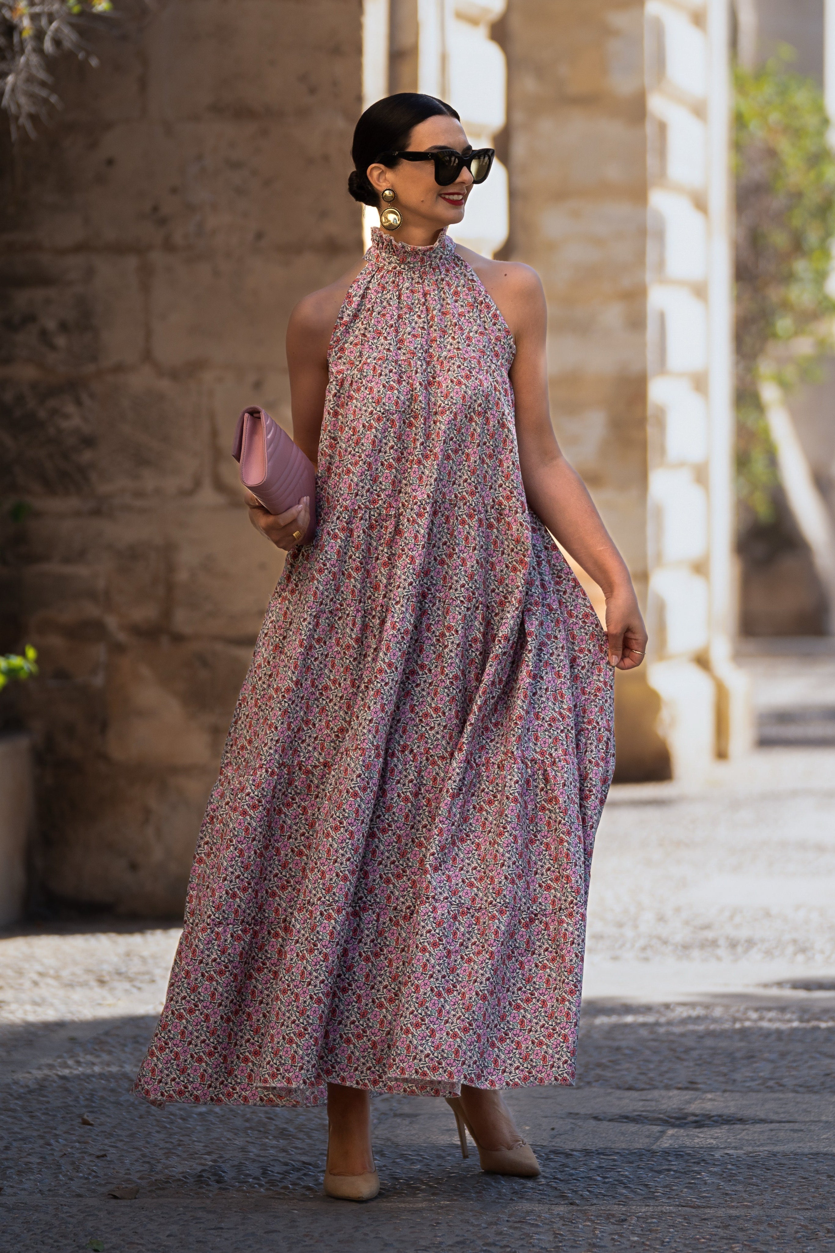 Maxi Vestido Estampado Dilara