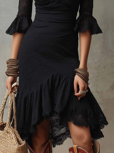 Vestido Bohemio Gótico