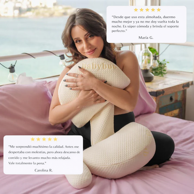 Almohada BabyBub ergonómica para bebés
