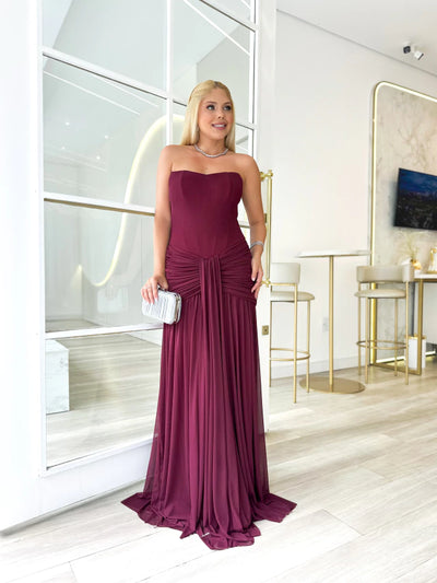 Vestido Largo Glam Monaco