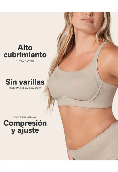 Sujetador sin arco, ultra de alta sujeción Naty 3X1