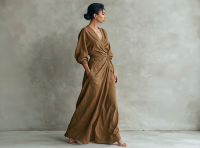 Maxi Vestido Minimalista Dilay