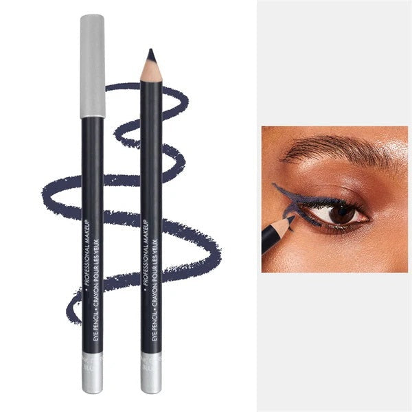 Delineador de Ojos de Madera Resistente al Agua 2X1