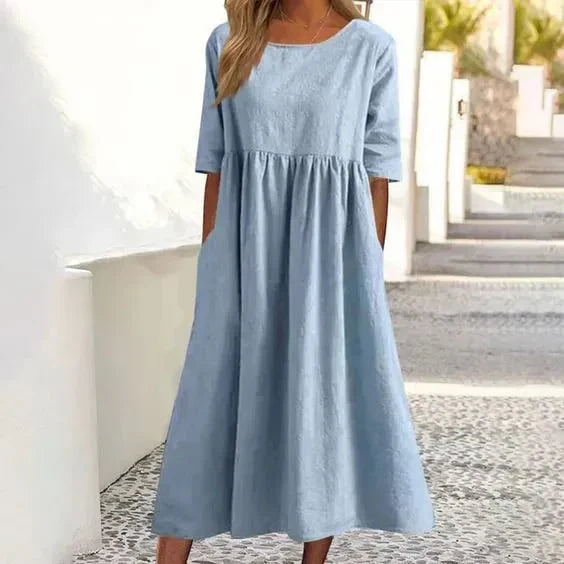 Vestido de Algodón Laura
