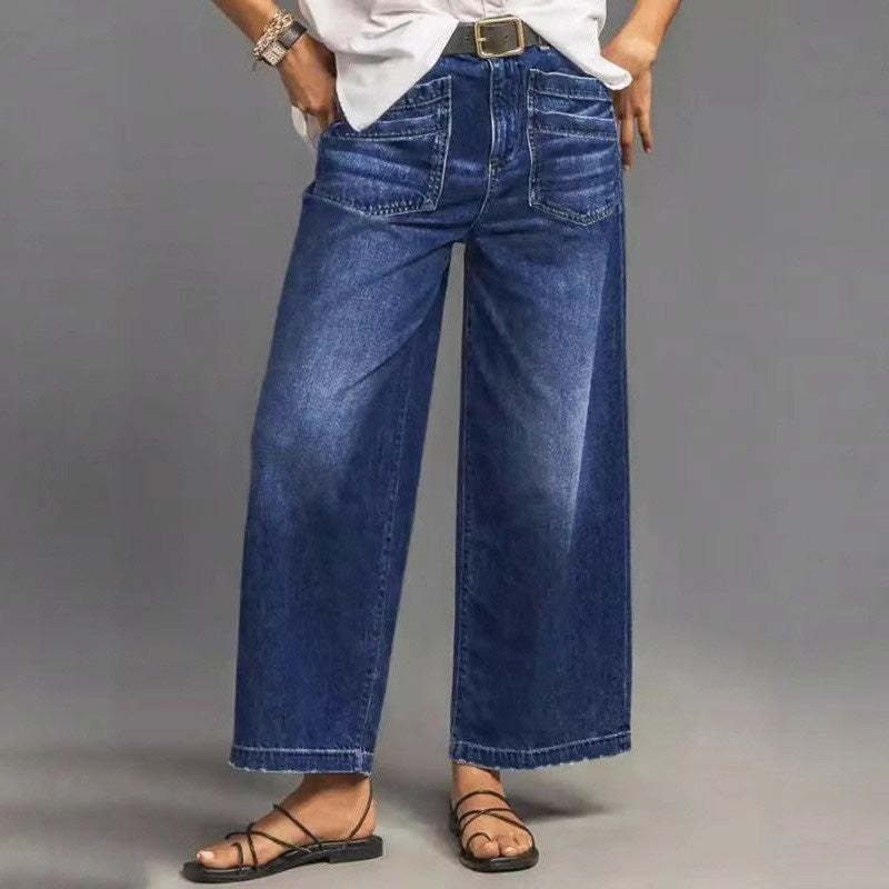 Jeans Casual Pierna Ancha