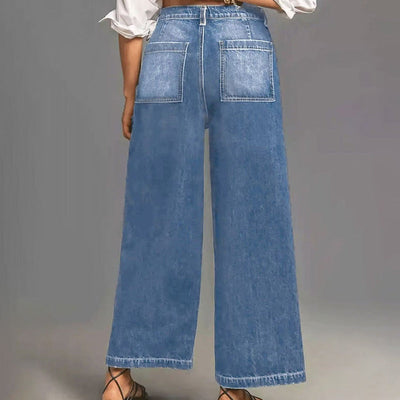 Jeans Casual Pierna Ancha