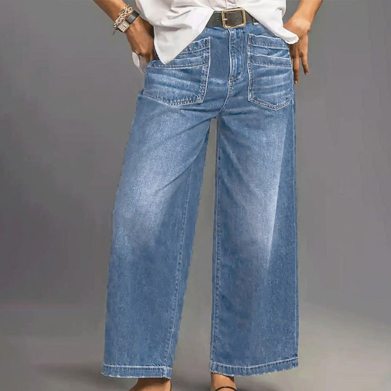 Jeans Casual Pierna Ancha