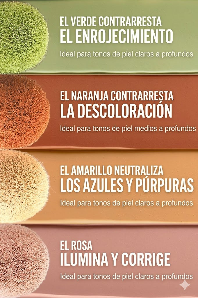 Corrector de acabado natural