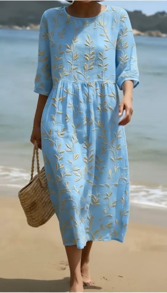 Vestido Holgado Artesanal Majo